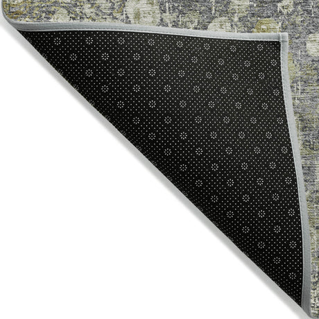 Addison Chantille ACN2113 Abstract Machine Made Transitional Olive Rug