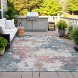 Addison Chantille ACN2114 Abstract Machine Made Transitional Coral Rug