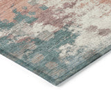 Addison Chantille ACN2114 Abstract Machine Made Transitional Coral Rug