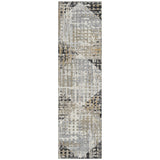 Addison Chantille ACN2116 Geometric Machine Made Transitional Black Rug