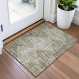 Addison Chantille ACN2116 Geometric Machine Made Transitional Fern Rug