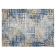 Addison Chantille ACN2116 Geometric Machine Made Transitional Navy Rug