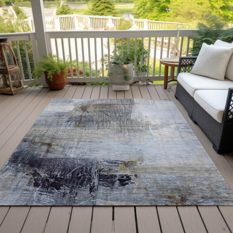 Addison Chantille ACN2117 Abstract Machine Made Transitional Sky Rug