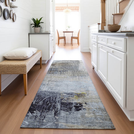 Addison Chantille ACN2117 Abstract Machine Made Transitional Sky Rug