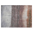 Addison Chantille ACN2118 Abstract Machine Made Transitional Paprika Rug