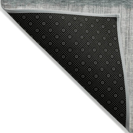 Addison Chantille ACN2118 Abstract Machine Made Transitional Teal Rug