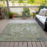 Addison Chantille ACN2119 Abstract Machine Made Transitional Fern Rug