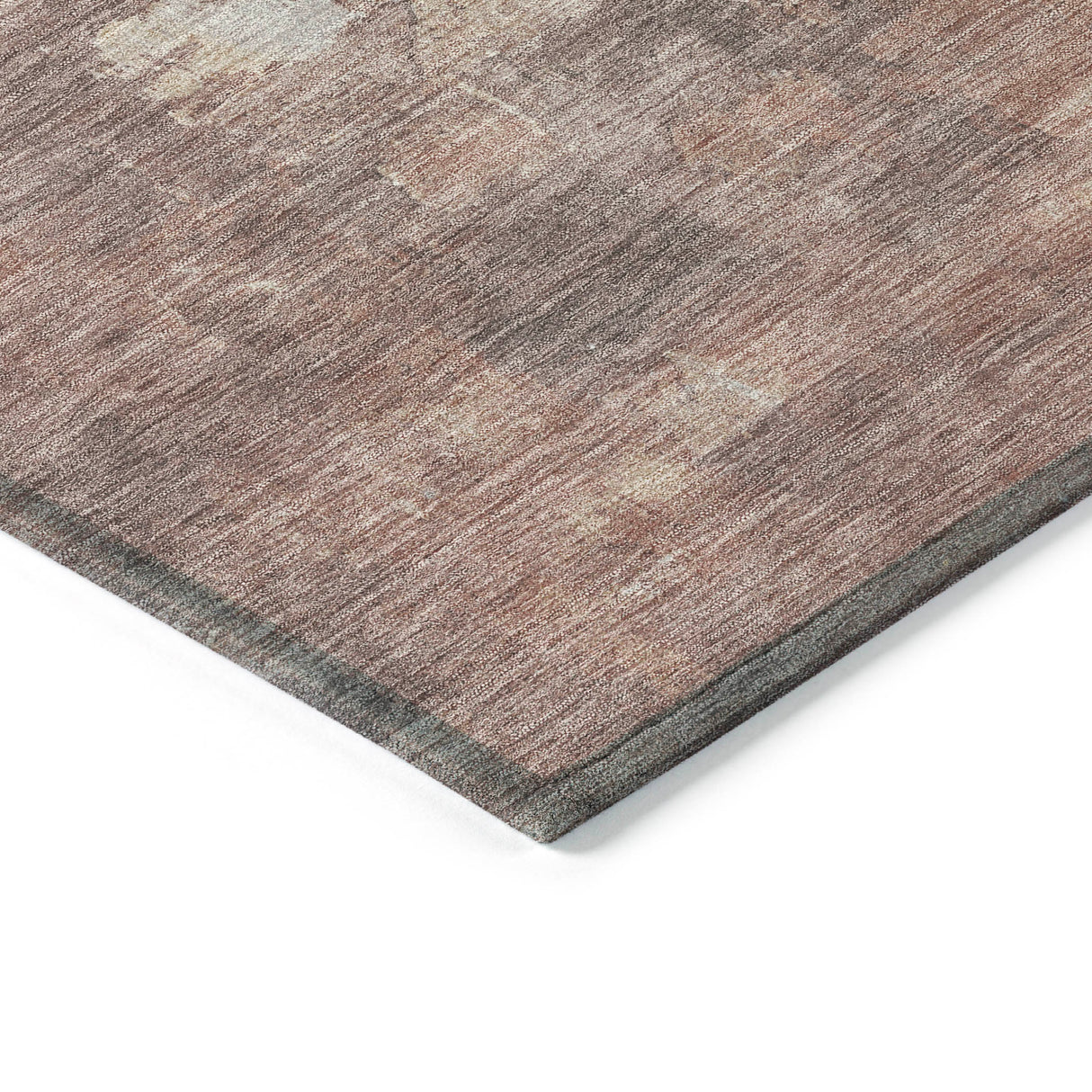 Addison Chantille ACN2119 Abstract Machine Made Transitional Paprika Rug