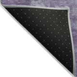 Addison Chantille ACN2119 Abstract Machine Made Transitional Purple Rug