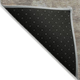 Addison Chantille ACN2119 Abstract Machine Made Transitional Taupe Rug