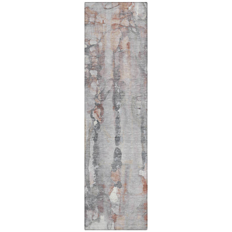 Addison Chantille ACN2120 Abstract Machine Made Transitional Copper Rug