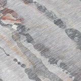 Addison Chantille ACN2120 Abstract Machine Made Transitional Copper Rug