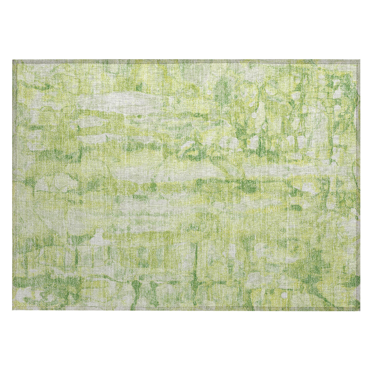 Addison Chantille ACN2120 Abstract Machine Made Transitional Lime Rug