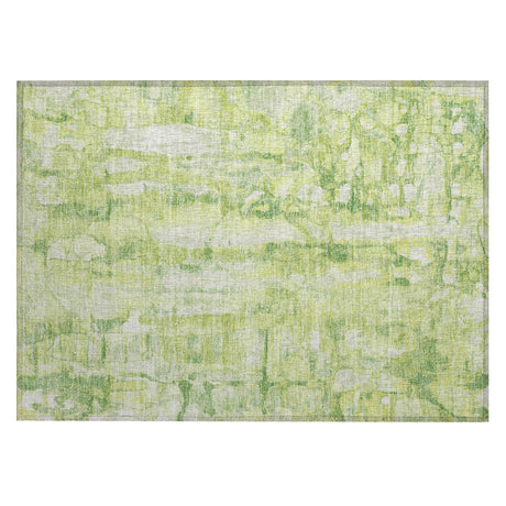 Addison Chantille ACN2120 Abstract Machine Made Transitional Lime Rug