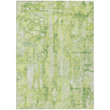 Addison Chantille ACN2120 Abstract Machine Made Transitional Lime Rug