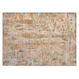 Addison Chantille ACN2120 Abstract Machine Made Transitional Orange Rug