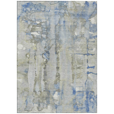 Addison Chantille ACN2120 Abstract Machine Made Transitional Sky Rug