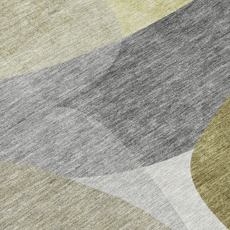Addison Chantille ACN2121 Blocks Machine Made Transitional Fern Rug