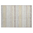 Addison Chantille ACN2122 Stripes Machine Made Transitional Ivory Rug