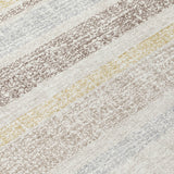 Addison Chantille ACN2122 Stripes Machine Made Transitional Ivory Rug
