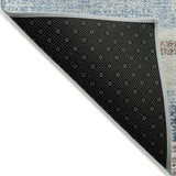 Addison Chantille ACN2122 Stripes Machine Made Transitional Navy Rug