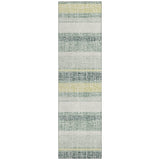Addison Chantille ACN2122 Stripes Machine Made Transitional Seafoam Rug