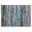 Addison Chantille ACN2125 Stripes Machine Made Transitional Blue Rug