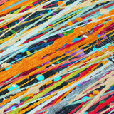 Addison Chantille ACN2125 Stripes Machine Made Transitional Orange Rug