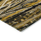 Addison Chantille ACN2126 Stripes Machine Made Transitional Brown Rug