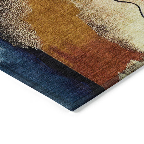Addison Chantille ACN2127 Modern Machine Made Transitional Copper Rug