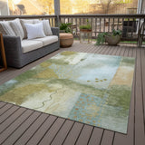 Addison Chantille ACN2127 Modern Machine Made Transitional Green Rug