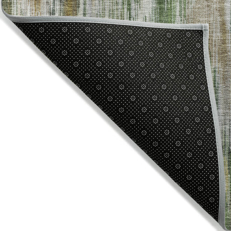Addison Chantille ACN2129 Abstract Machine Made Transitional Brown Rug