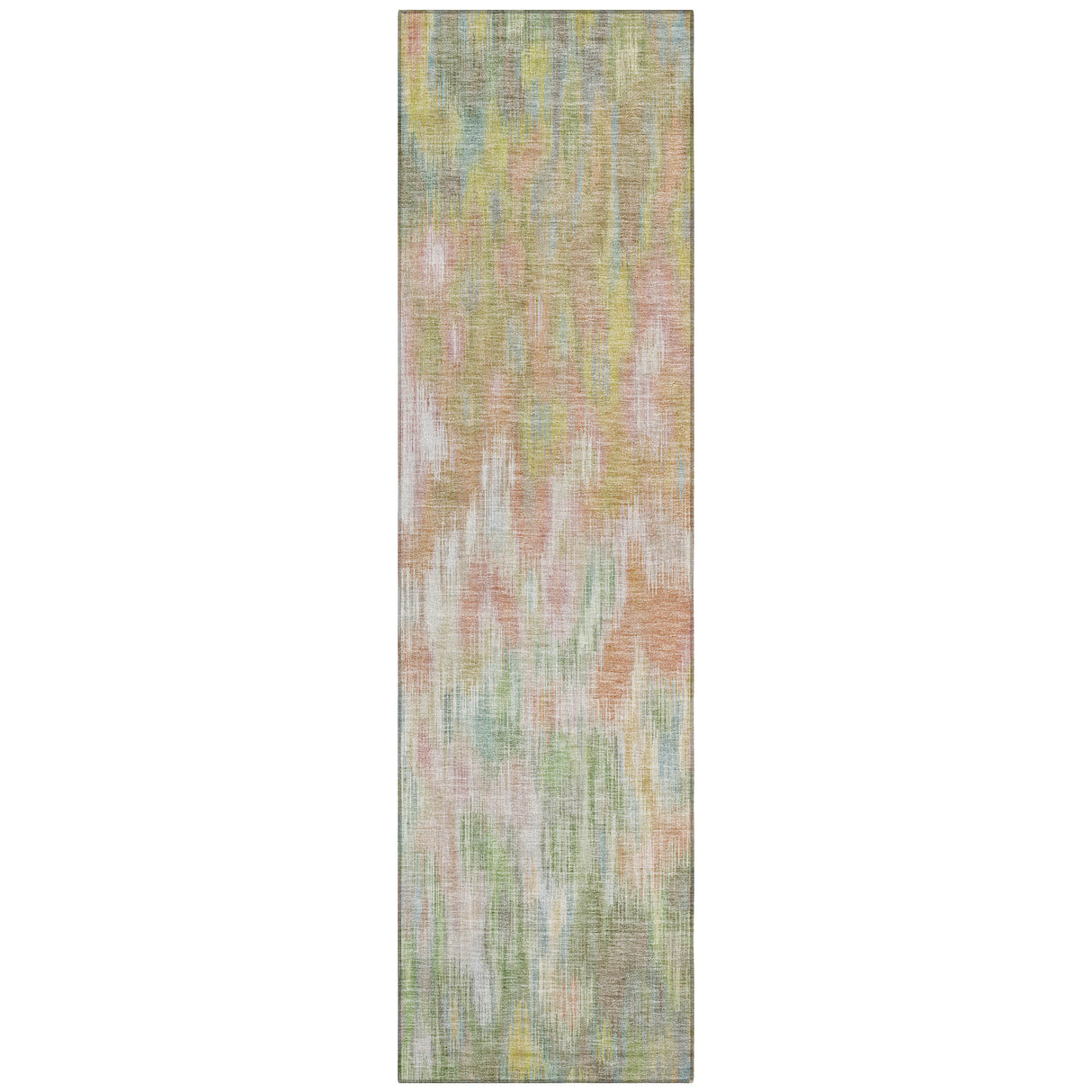 Addison Chantille ACN2129 Abstract Machine Made Transitional Coral Rug