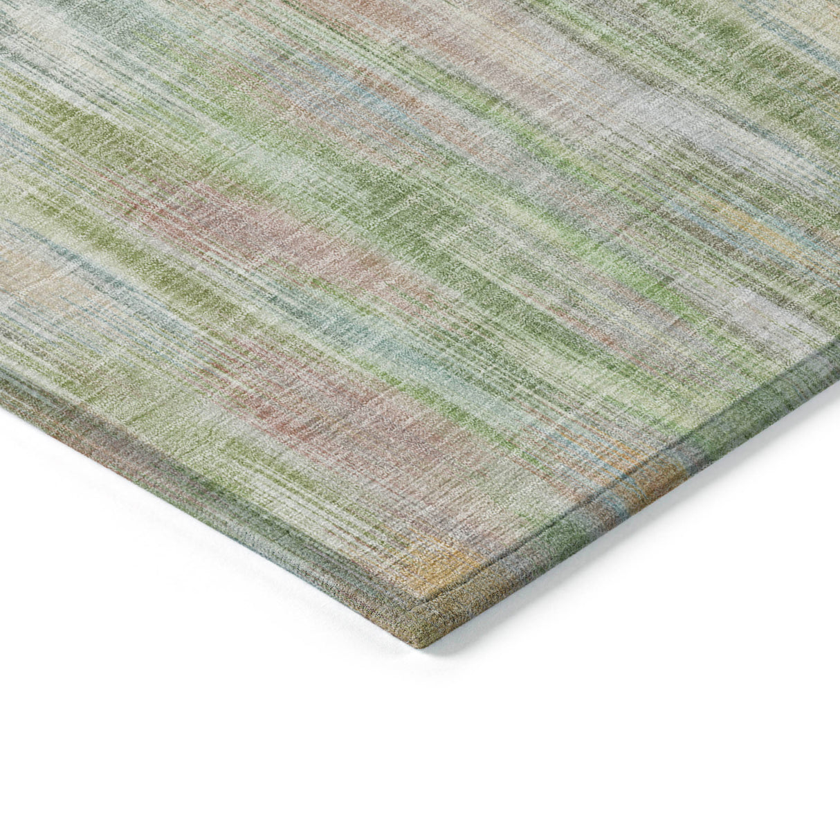 Addison Chantille ACN2129 Abstract Machine Made Transitional Coral Rug