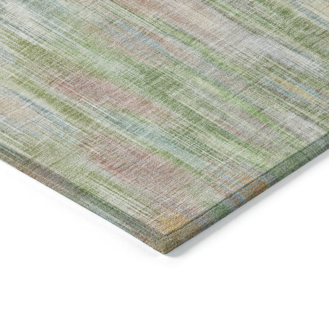 Addison Chantille ACN2129 Abstract Machine Made Transitional Coral Rug