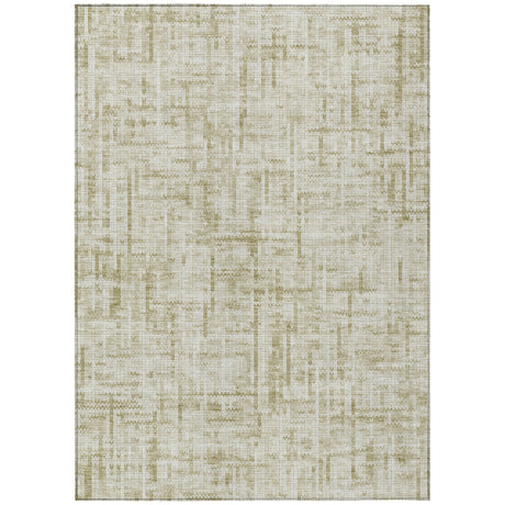 Addison Chantille ACN2130 Stripes Machine Made Transitional Beige Rug
