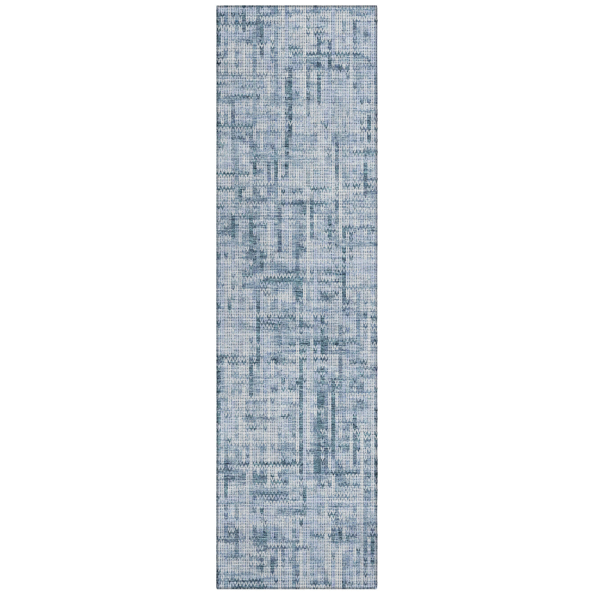 Addison Chantille ACN2130 Stripes Machine Made Transitional Blue Rug