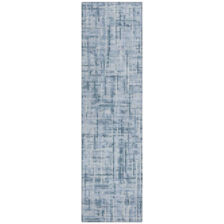 Addison Chantille ACN2130 Stripes Machine Made Transitional Blue Rug