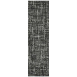 Addison Chantille ACN2130 Stripes Machine Made Transitional Charcoal Rug