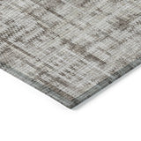 Addison Chantille ACN2130 Stripes Machine Made Transitional Taupe Rug