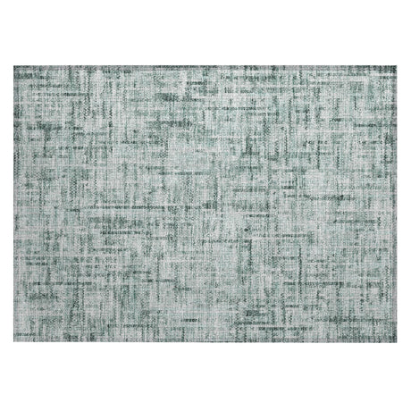 Addison Chantille ACN2130 Stripes Machine Made Transitional Teal Rug