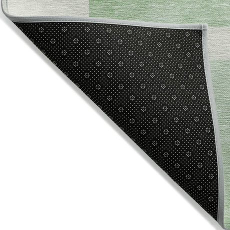 Addison Chantille ACN2131 Geometric Machine Made Transitional Green Rug
