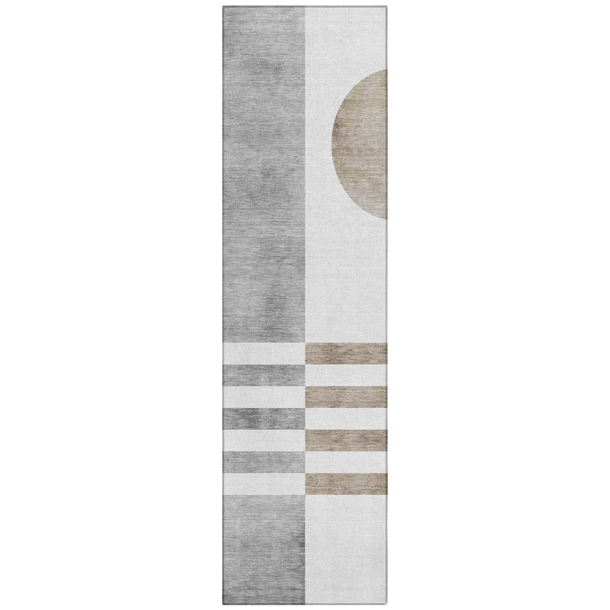 Addison Chantille ACN2131 Geometric Machine Made Transitional Ivory Rug
