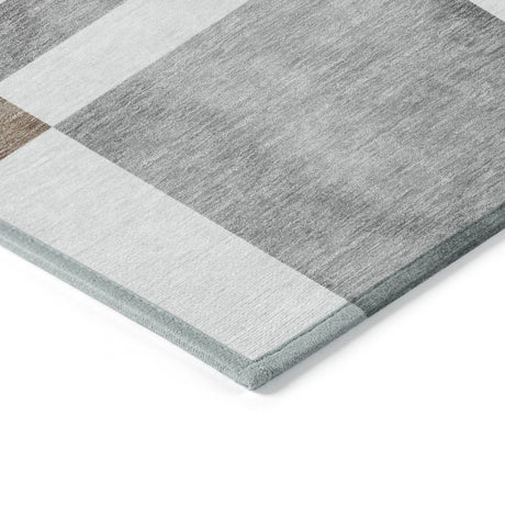 Addison Chantille ACN2131 Geometric Machine Made Transitional Ivory Rug