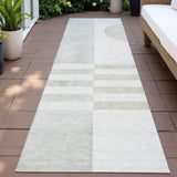 Addison Chantille ACN2131 Geometric Machine Made Transitional Linen Rug