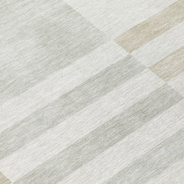 Addison Chantille ACN2131 Geometric Machine Made Transitional Linen Rug