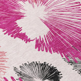 Addison Chantille ACN2132 Floral Machine Made Transitional Pink Rug