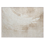 Addison Chantille ACN2133 Swirls Machine Made Transitional Brown Rug