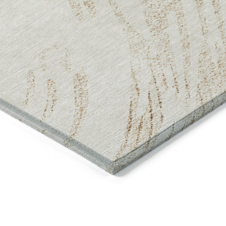 Addison Chantille ACN2133 Swirls Machine Made Transitional Brown Rug
