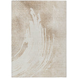 Addison Chantille ACN2133 Swirls Machine Made Transitional Brown Rug